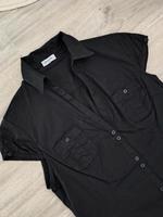 Pimkie Damen Bluse kurzarm schwarz Gr 38/40 Hessen - Limburg Vorschau