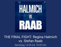 2 x THE FINAL FIGHT Originalpreis! Regina Halmich vs Stefan Raab Niedersachsen - Westerstede Vorschau