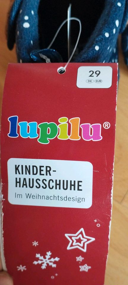 2x Lupilu Hausschuhe -NEU- in Kindelbrück