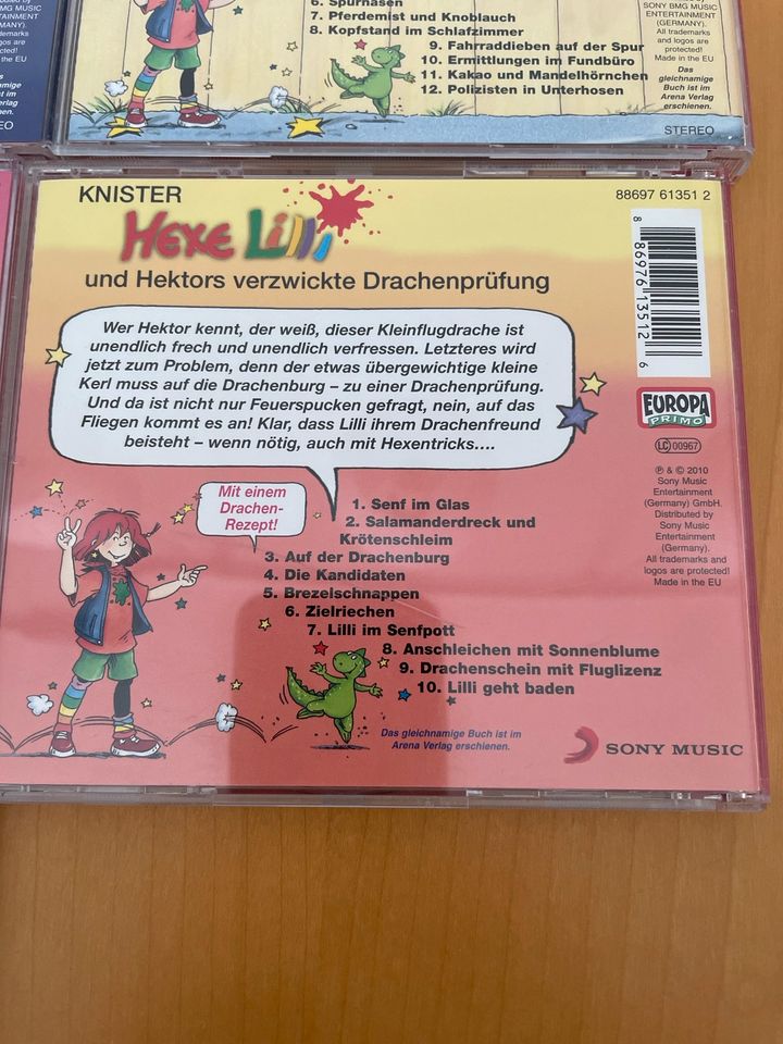 Hexe Lilli: 5 CDs:Wackelzahn, Detektivin, Dinosaurier, Drachenprü in Stuttgart