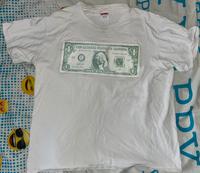 Supreme Dollar Tee T-Shirt Weiß - Größe L Niedersachsen - Hameln Vorschau