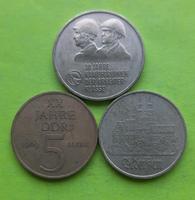 3 Münzen 5 u. 10 Mark 20 J. DDR Meißen Kampfgruppen Leipzig - Dölitz-Dösen Vorschau