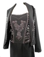 HEINE Damen Kostüm Jacke Rock Corsage Gefüttert Grau Gr. 38 Hessen - Herleshausen Vorschau