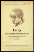 Goethe Heft 5/6 der Sammlung "Gedenkblätter für die Jugend " Dithmarschen - Buesum Vorschau