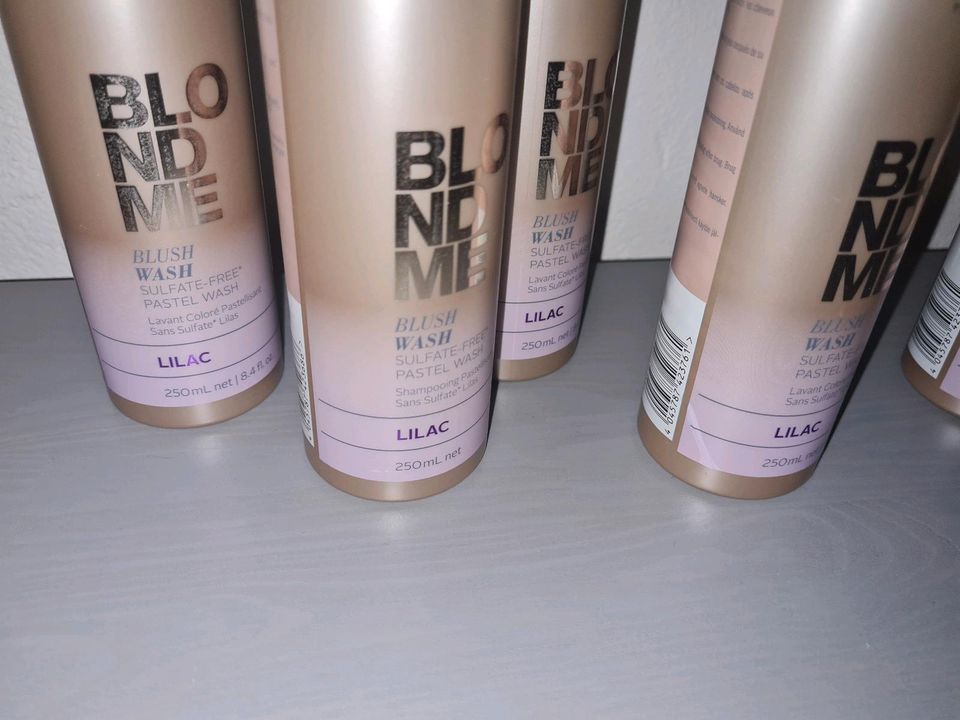 6x Schwarzkopf Blond me Shampoo Blash wash Lilac NEU á 250 ml in Burglengenfeld