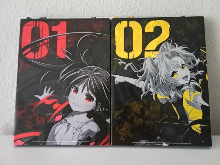 Black Bullet Anime DVD komplette Serie 4 DVDs Teil/Vol. 1+2 in Netzschkau