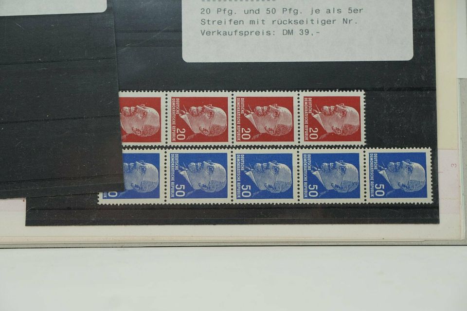 DDR Briefmarken - Set - Neu in Hof (Saale)
