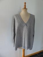 H&M 100 % Kaschmirpullover grau Gr. L Bayern - Bad Füssing Vorschau