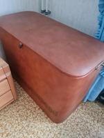 Wäschetruhe Truhe Kunstleder DDR Ostalgie Retro Sachsen-Anhalt - Magdeburg Vorschau