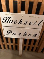 Wunderschönes selbstgebautes Parkschild für Hochzeit Bayern - Erding Vorschau