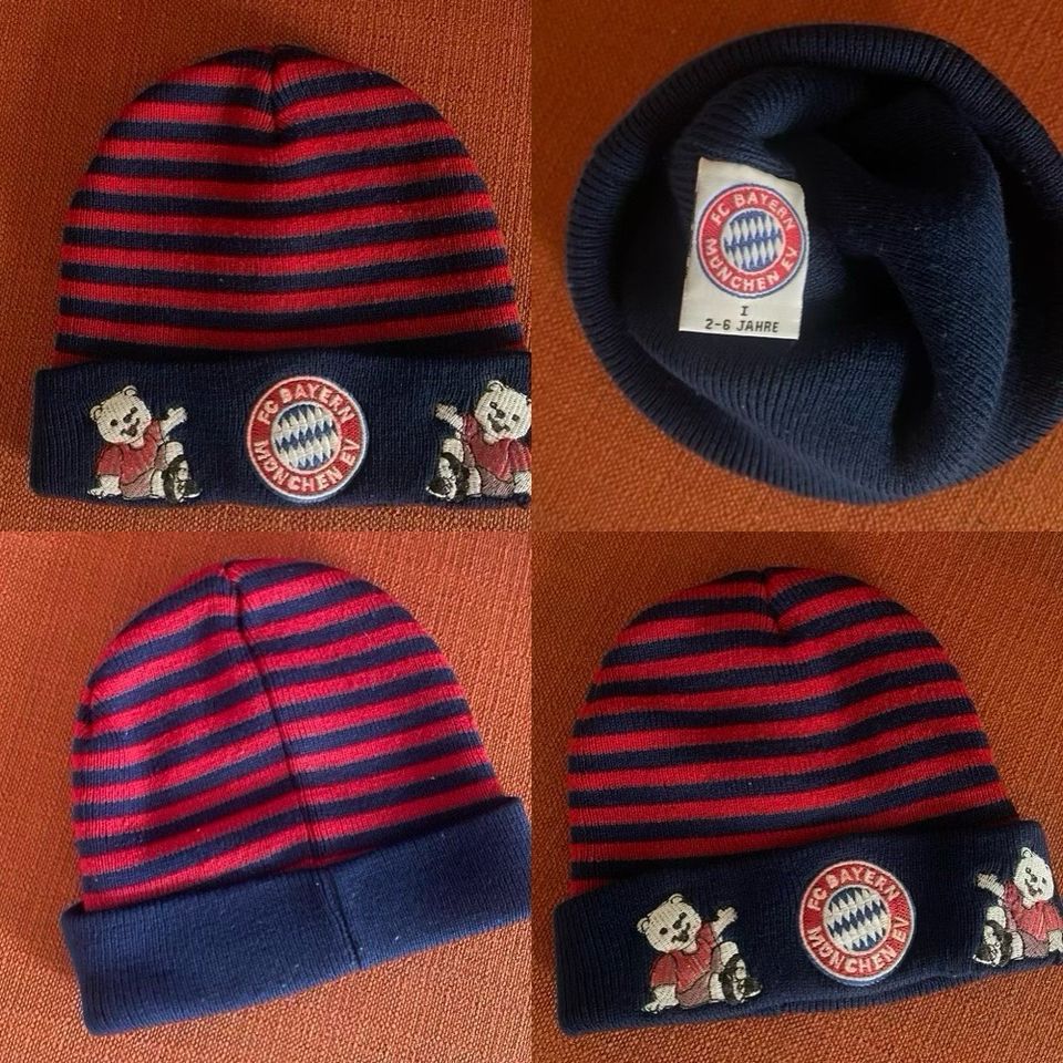 Wintermütze Home FC Bayern München 1994 Original in Stadtallendorf