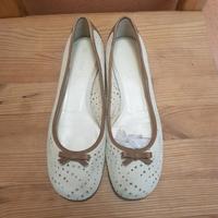 Miu Miu PRADA damen Ballerinas gr.37,5 creme-braun fast neu West - Höchst Vorschau