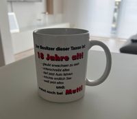 • 18. Geburtstag Tasse Kaffeebecher weiß Geschenk Spaß • NEU • Nürnberg (Mittelfr) - Nordstadt Vorschau