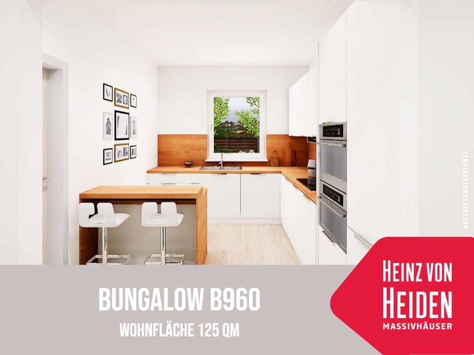 Bungalow B960 - Neubau in Blankenburg - Haus mit 124 qm in Blankenburg