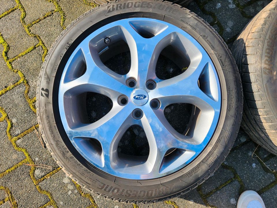 Ford Smax S-Max Alufelgen Titanium 8x18 ET55 235/45R18 Sommerreif in Krefeld