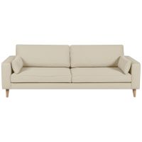 3-Sitzer Sofa Austin in Beige, Flachgewebe Firenza Niedersachsen - Wolfsburg Vorschau