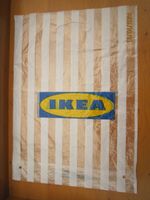 alte Plastik-Einkaufstüte Tragetasche "IKEA", Steifendesign - RAR Nordrhein-Westfalen - Gronau (Westfalen) Vorschau