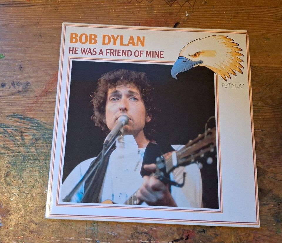 Vinyl LP: Bob Dylan: He Was A Friend of Mine in Biebergemünd
