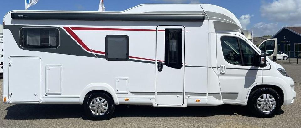 Jetzt neues Wohnmobil mit Dachklimaanlage und Einzelbetten mieten - LMC Tourer Lift H730 G in Ostbevern