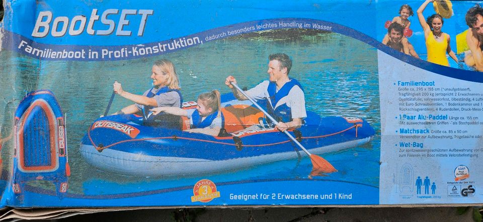 Schlauchboot in Hartheim