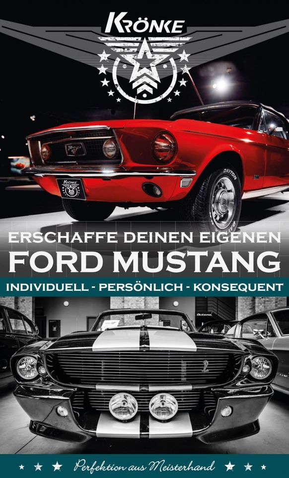 Ford Mustang Cabrio oder Coupe 1967 V8 Tagesmiete Fotoshooting in Hameln