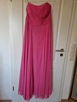 Abendkleid Chiffon A-Linie trägerlos Kelsey Rose pink Gr. 44 Nordrhein-Westfalen - Extertal Vorschau