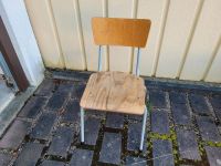 Alter DDR Stuhl Schulstuhl Holz Metall retro vintage Sachsen - Zwickau Vorschau