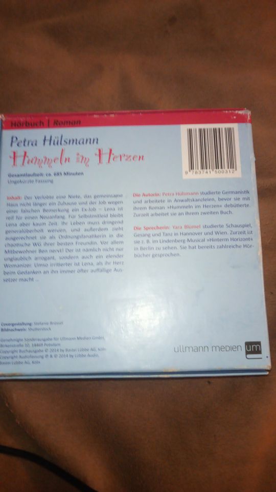 Hummeln im Herzen, Hörbuch CDs von Petra Hülsmann in Nürnberg (Mittelfr)