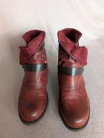 Biker Stiefeletten Bordeaux rot Rheinland-Pfalz - Hillscheid Vorschau