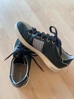 Geox Sneaker Schnürschuhe Leder blau, 38 Bayern - Geisenfeld Vorschau