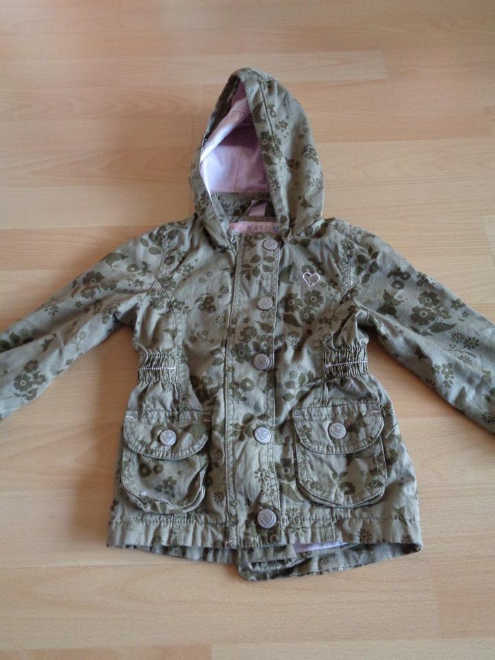 Jacke, Übergangsjacke von dopodopo, 86, khaki, rosa in Lampertheim