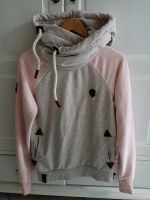 Naketano Pullover Hoodie Beige Rosa Nordfriesland - Drelsdorf  Vorschau