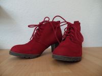 Ankle Boot Stiefelette Absatz Gr. 36 van der Laan Rot Schleswig-Holstein - Osdorf Vorschau