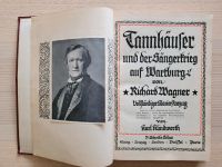 1920/30 Noten Tannhäuser Sängerkrieg auf Wartburg, Richard Wagner Stuttgart - Möhringen Vorschau