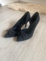 Catwalk Highheels Pumps schwarz Glitzer 38 Häfen - Bremerhaven Vorschau