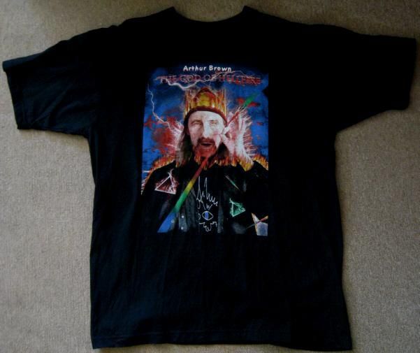 Arthur Brown - T-Shirt (God Of Hellfire) Größe M in Niddatal