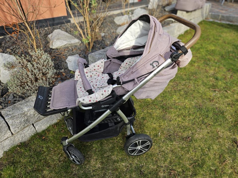 Gesslein F4 Kinderwagen / Kombikinderwagen / Kinderwagenset / Set in Burglengenfeld