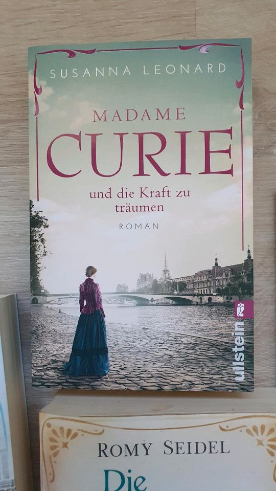 diverse Romane  - Marie Curie, Montessori,  Anna Freud in Jork
