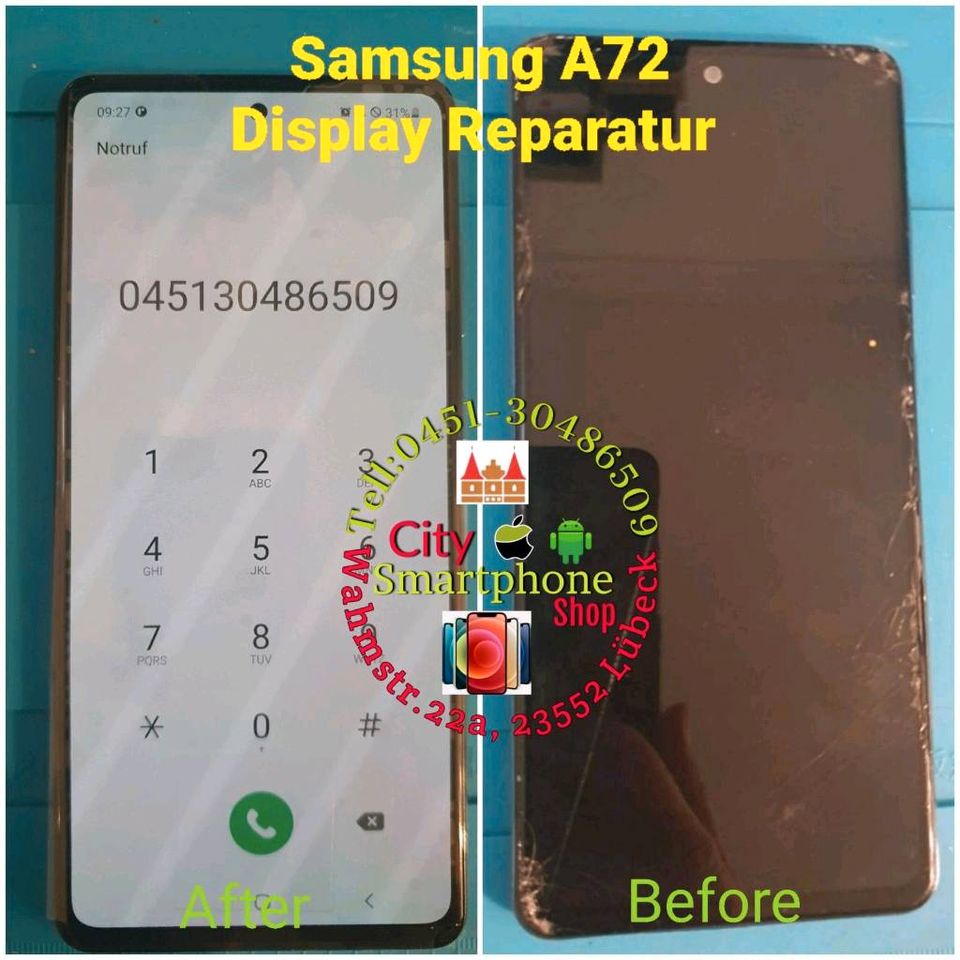 ⭐️Samsung S23 / Plus / Ultra Reparatur in Lübeck