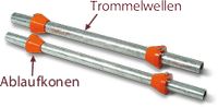 KENO SLP - Trommelwellen - Länge 1.285 mm - Durchmesser 49 mm Nordrhein-Westfalen - Krefeld Vorschau