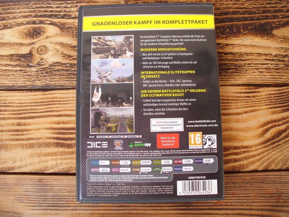 Battlefield 2 Complete Collection - PC Spiel / DVD / ROM in Tuntenhausen