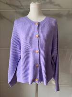 Pieces  Damen Strickjacke Strickpullover  Gr.CL, Flieder, Neu Hessen - Rüsselsheim Vorschau