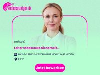 Leiter Stabsstelle Sicherheit (m/w/d) Berlin - Pankow Vorschau