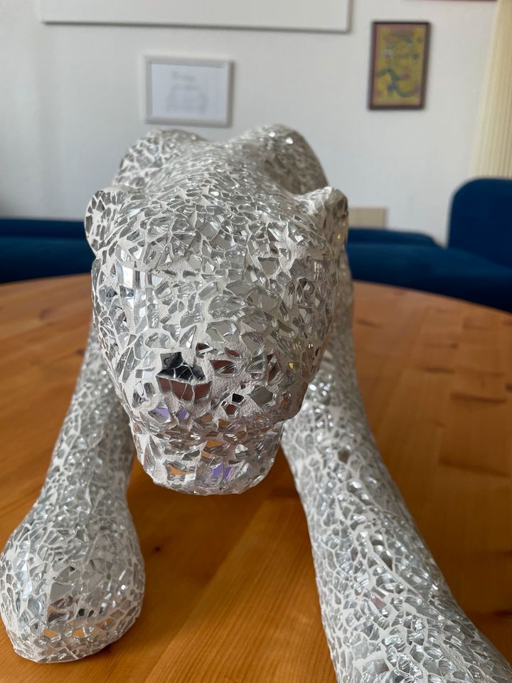 Deko Panther glitzernd in Braunschweig