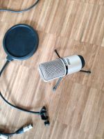 Mikro mit Pop-Filter und XLR Kabel (Podcast) Friedrichshain-Kreuzberg - Friedrichshain Vorschau