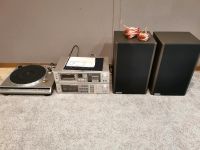 ONKYO Stereoanlage, mit Plattenspieler, Tuner, Kasette, 2 Boxen Hessen - Bad Karlshafen Vorschau