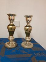 Zwei Alte Glas Kerzenständer Sachsen - Plauen Vorschau