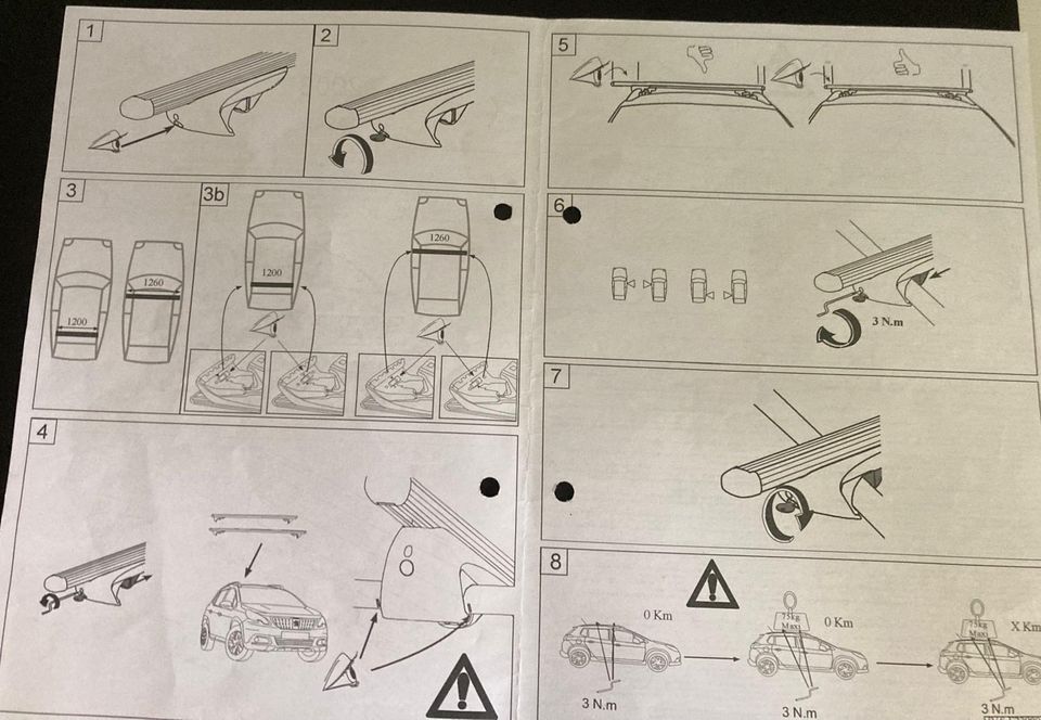 Dachträger für Peugeot 2008, von 2017, guter Zustand in Potsdam