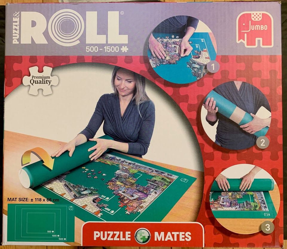 Jumbo Roll Puzzle Unterlage Rolle Matte in Hommerdingen