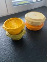Tupperware Tupperschüsseln 70er gelb grün orange Creme 4Stk Baden-Württemberg - Tuttlingen Vorschau